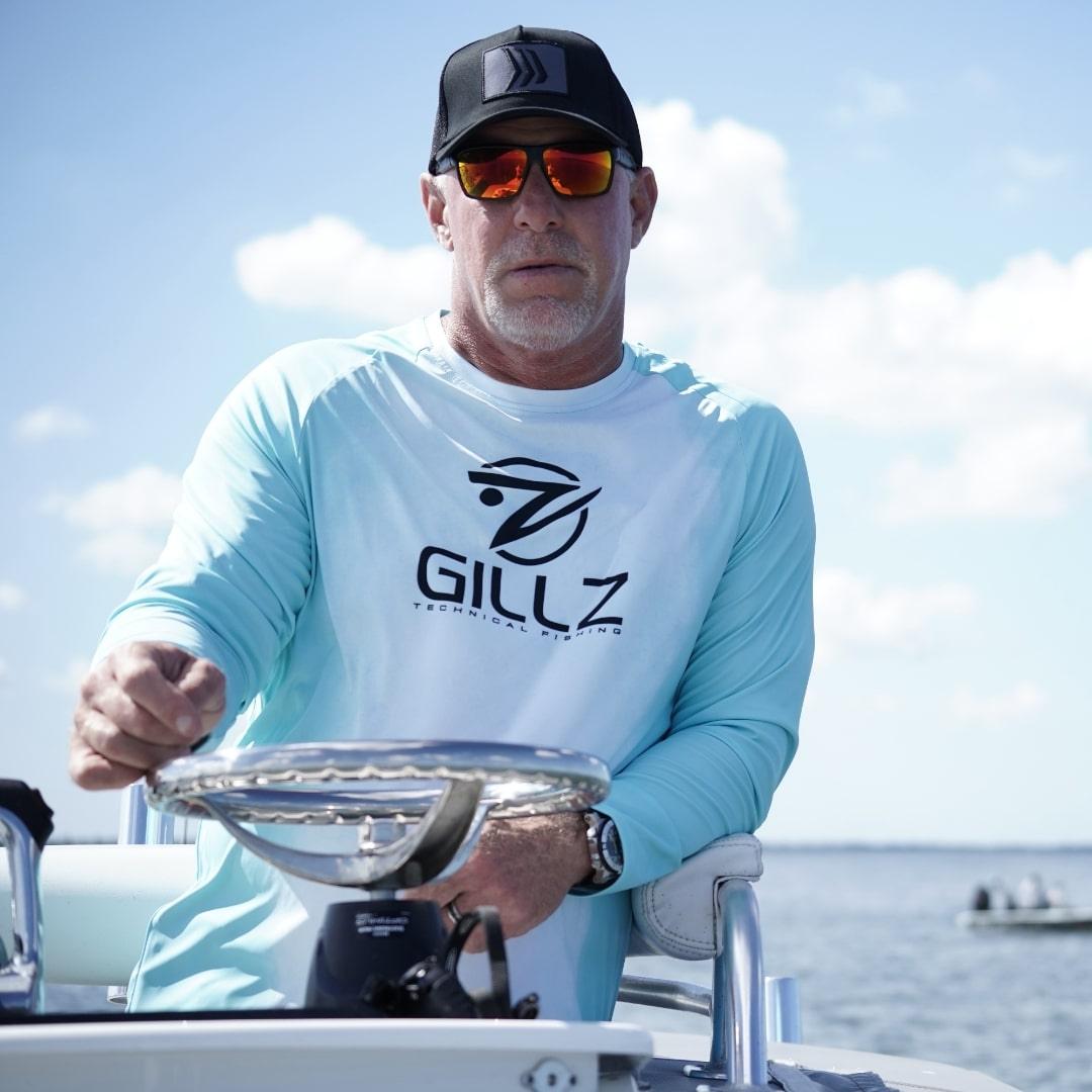 Men&#39;s Contender Long Sleeve UV &quot;GWS&quot; - Gillz