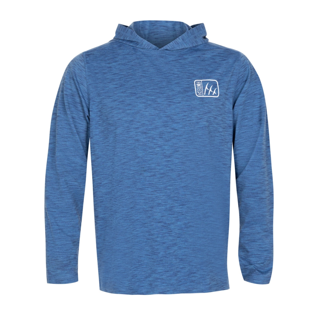 Fintech Men's LS Coastal Performance UV Hoodie "FPF Rising"