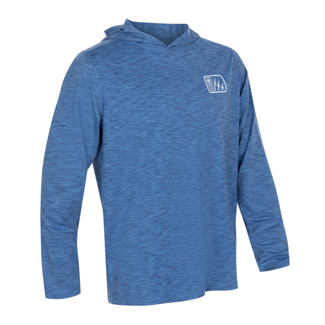 Fintech Men's LS Coastal Performance UV Hoodie "FPF Rising"