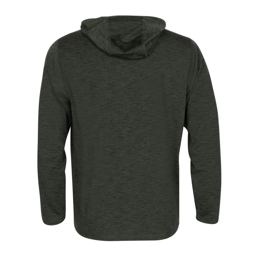 Fintech Men's LS Coastal Performance UV Hoodie "Box Logo Freedom"