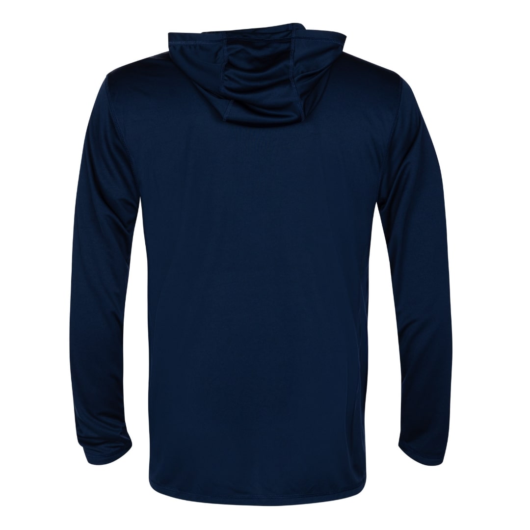 Fintech Men's LS UV Hoodie "Fintech Logo 2C SM"