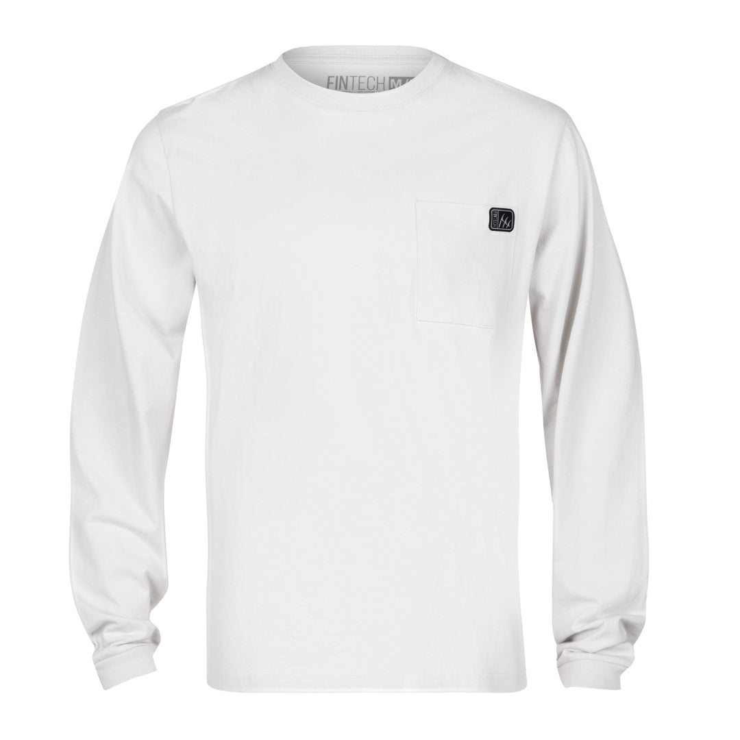 Fintech Men's Heavy Duty LS Graphic Tee "FPF Rising"