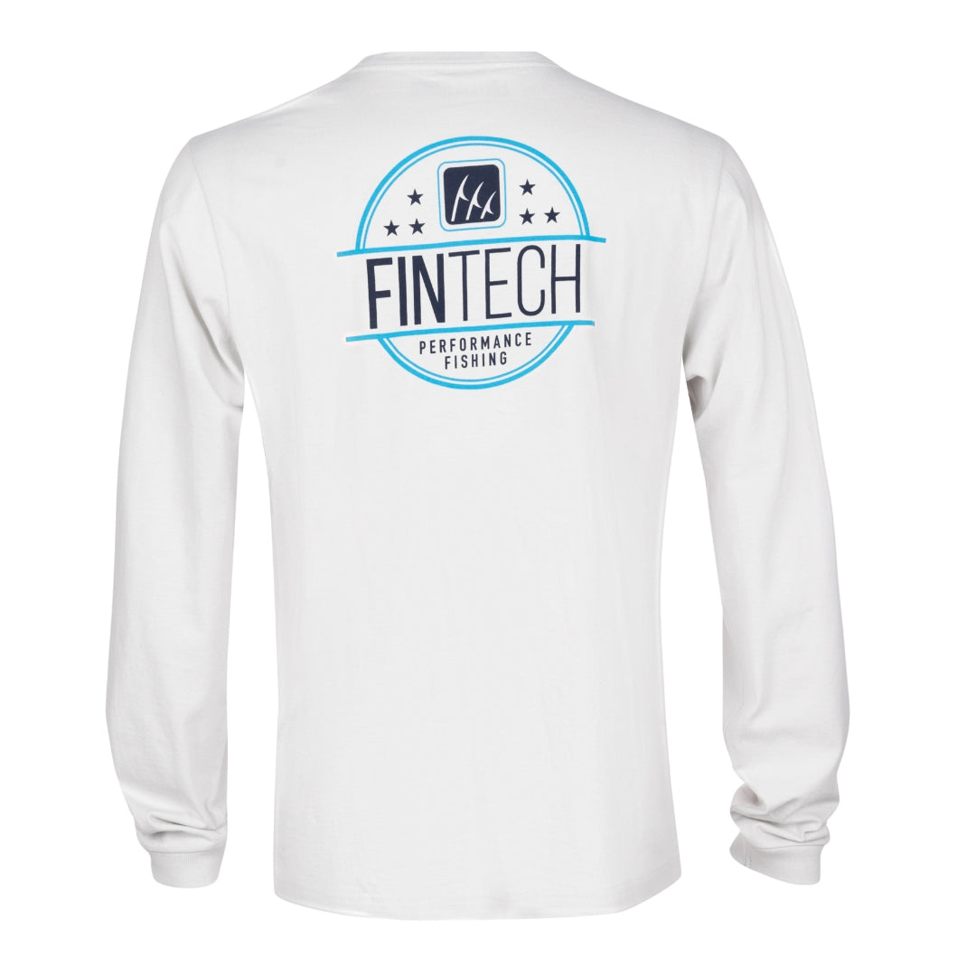 Fintech Men's Heavy Duty LS Graphic Tee "FPF Rising"