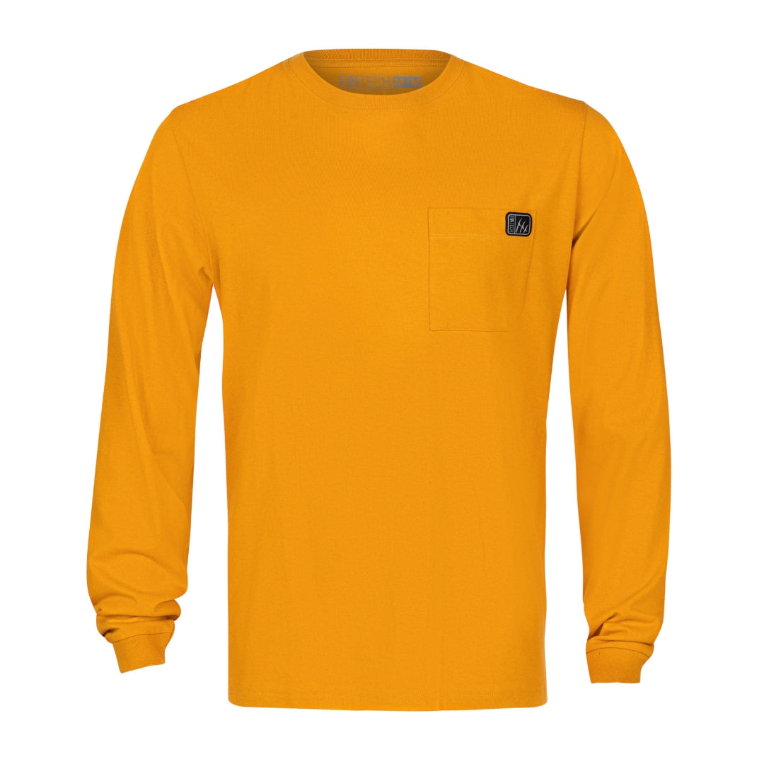 Fintech Men's Heavy Duty LS Tee