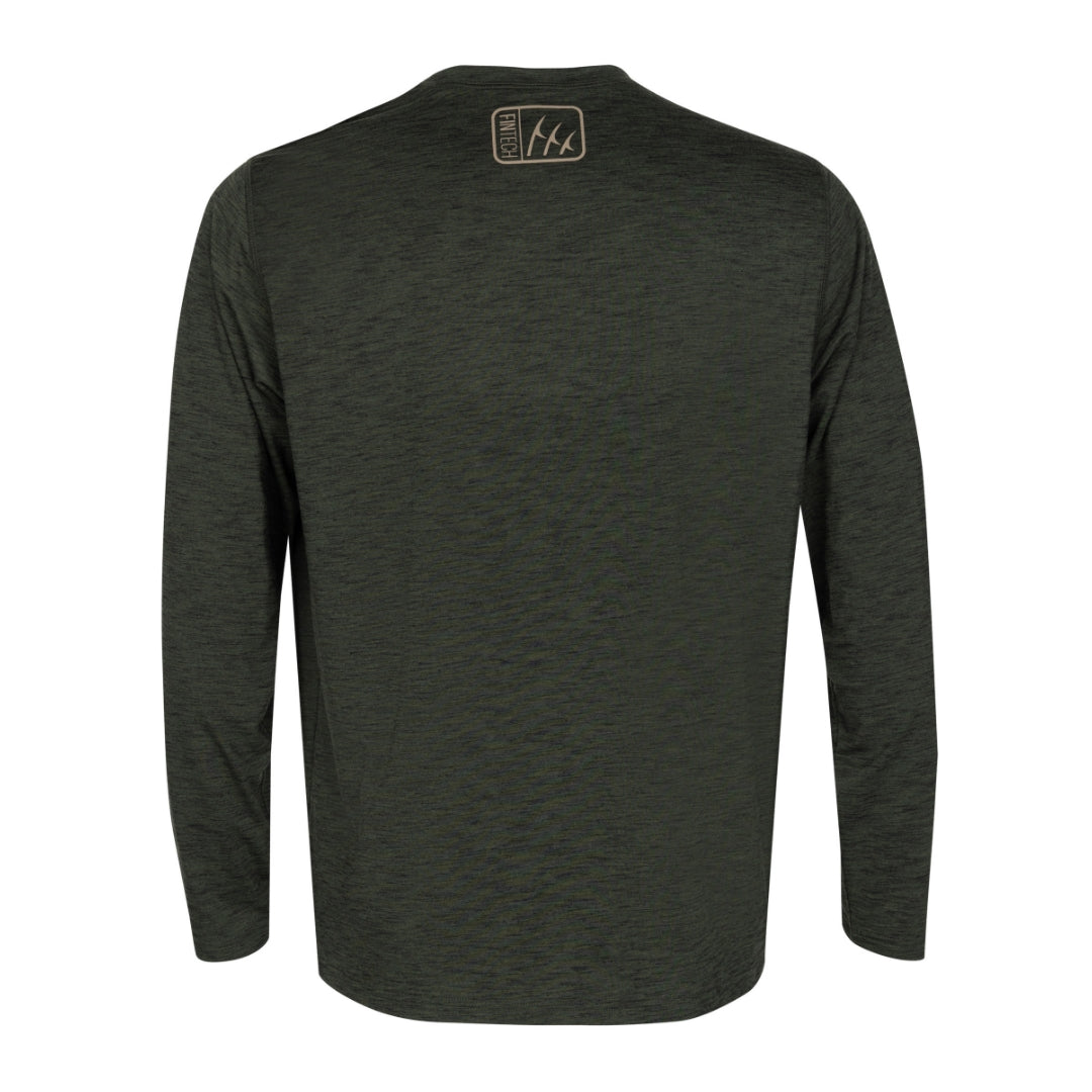 Fintech Men's LS Coastal Performance UV "WDLND Logo"