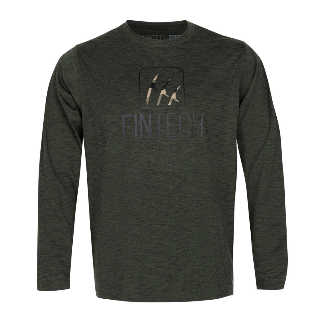 Fintech Men's LS Coastal Performance UV "WDLND Logo"