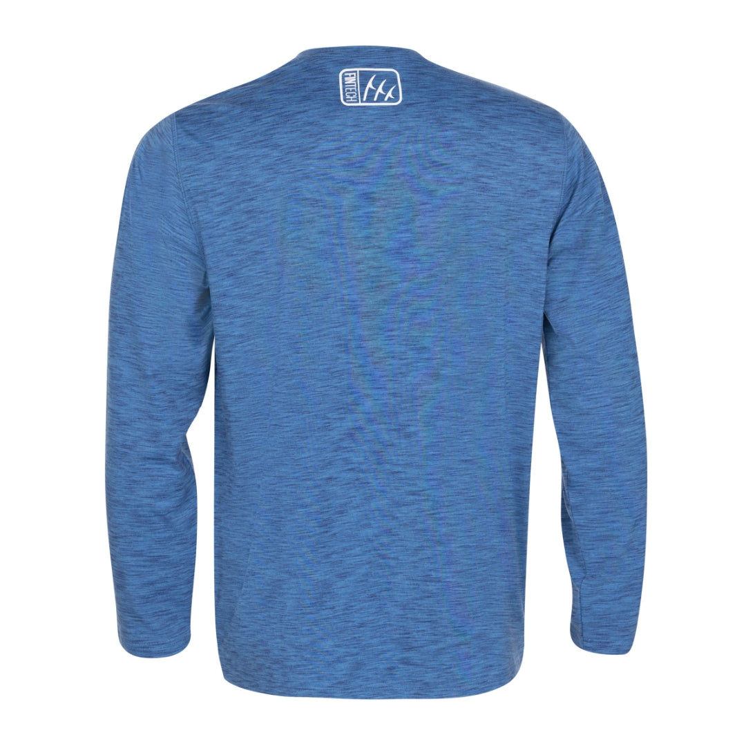 Fintech Men's LS Coastal Performance UV "USA Shield"