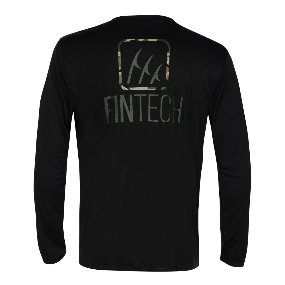 Fintech Men's LS UV "WDLND Box Logo"