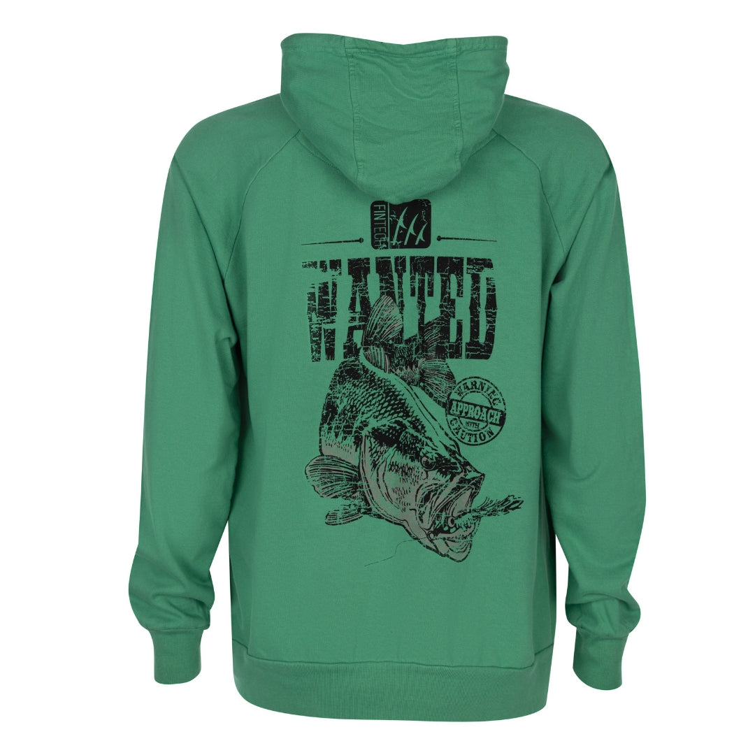 Fintech Men's Point Breeze Fleece Hoodie "Wanted Bass"
