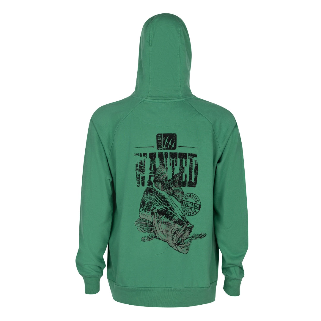 Fintech Men's Point Breeze Fleece Hoodie "Wanted Bass"