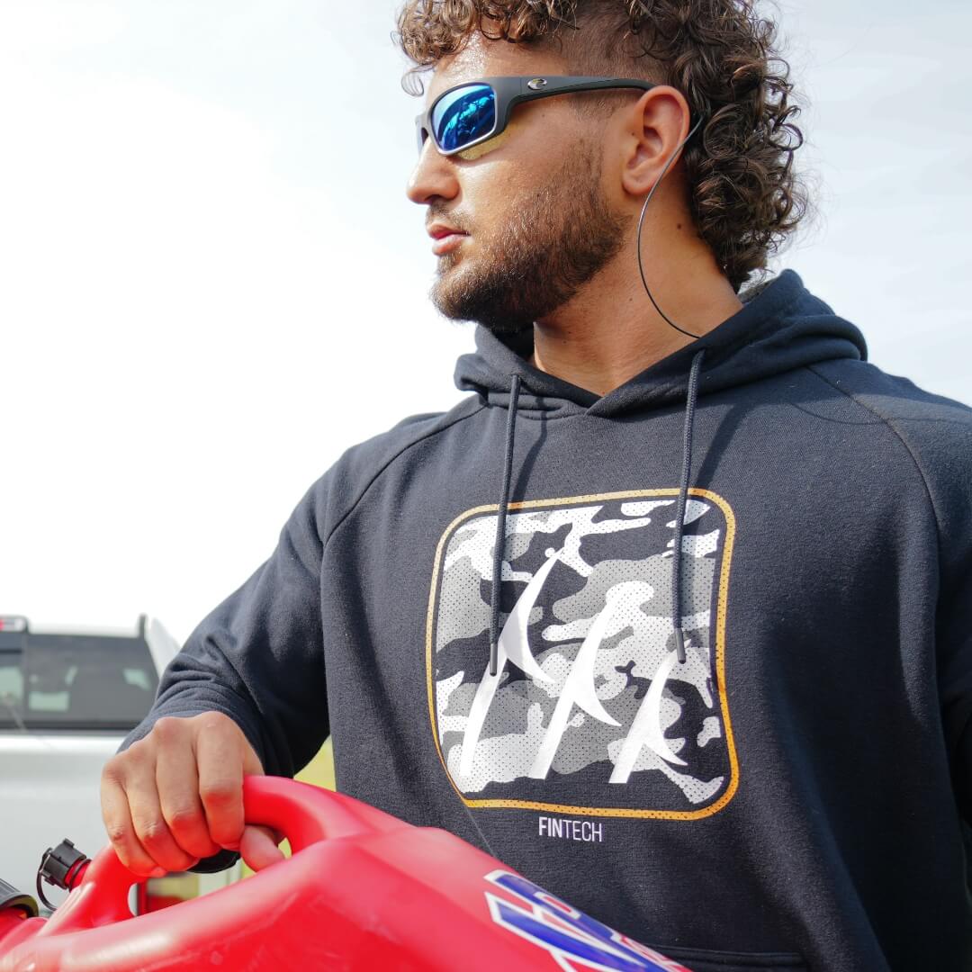 Fintech Men's Point Breeze Fleece Hoodie "WDLND Box"