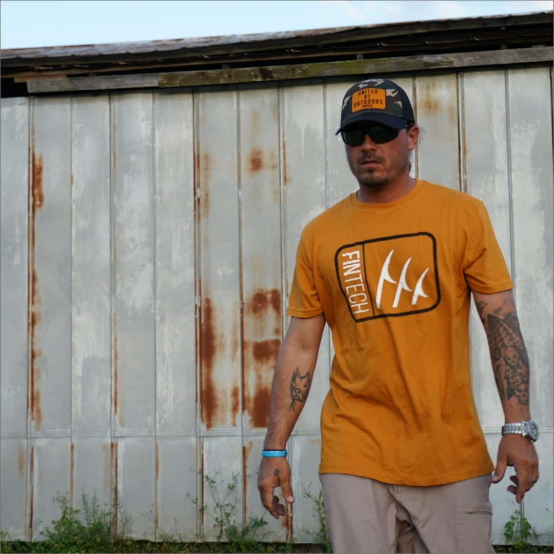 Fintech Men's SS PGT "Box Logo"