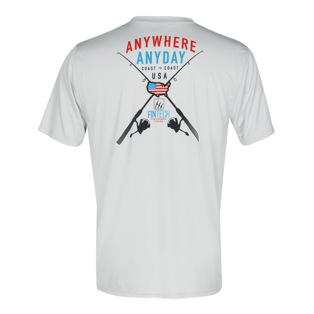 Fintech Men's SS UV "Anywhere Anyday"