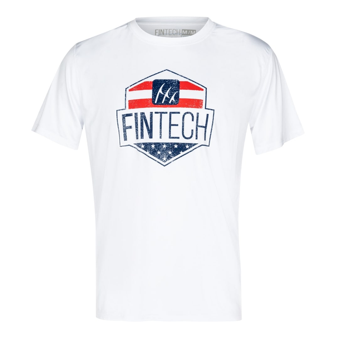 Fintech Men's SS UV "USA Shield"