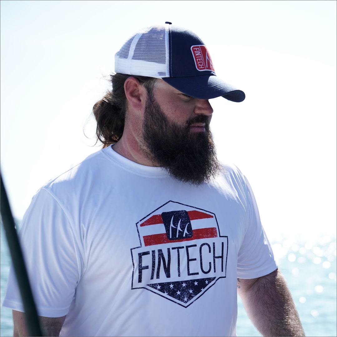 Fintech Men's SS UV "USA Shield"