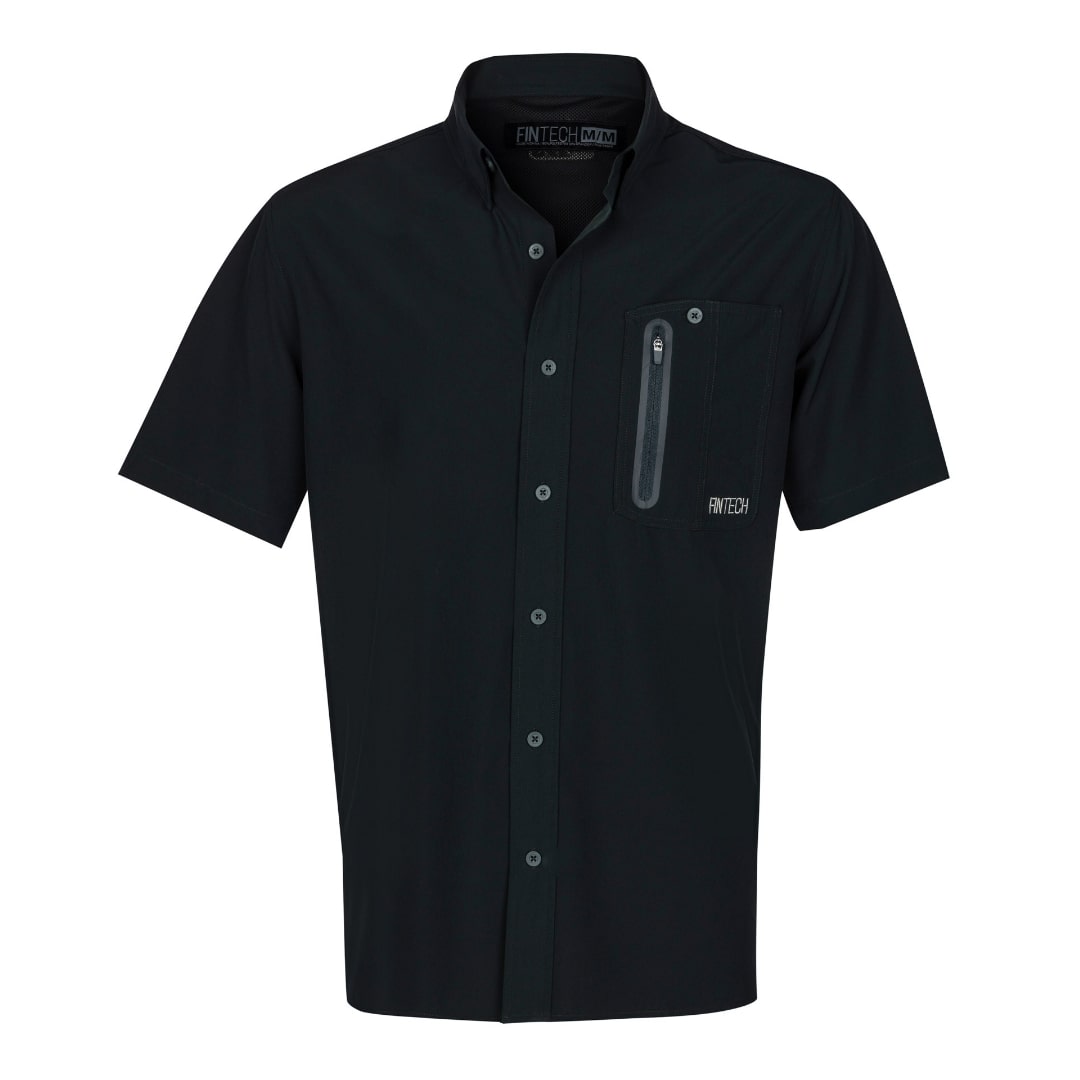 Fintech Men's SS Deep Sea Woven