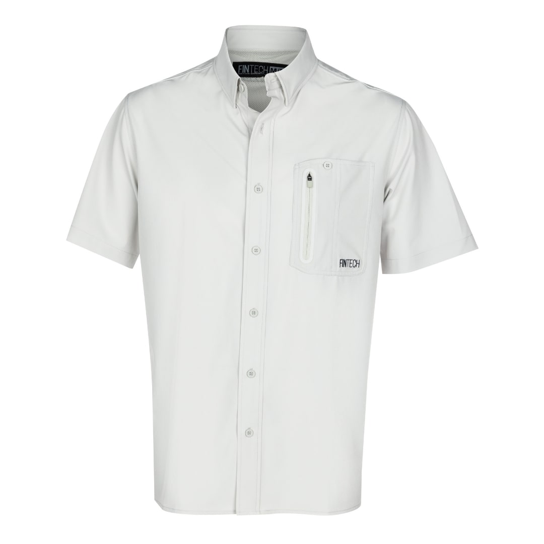 Fintech Men's SS Deep Sea Woven