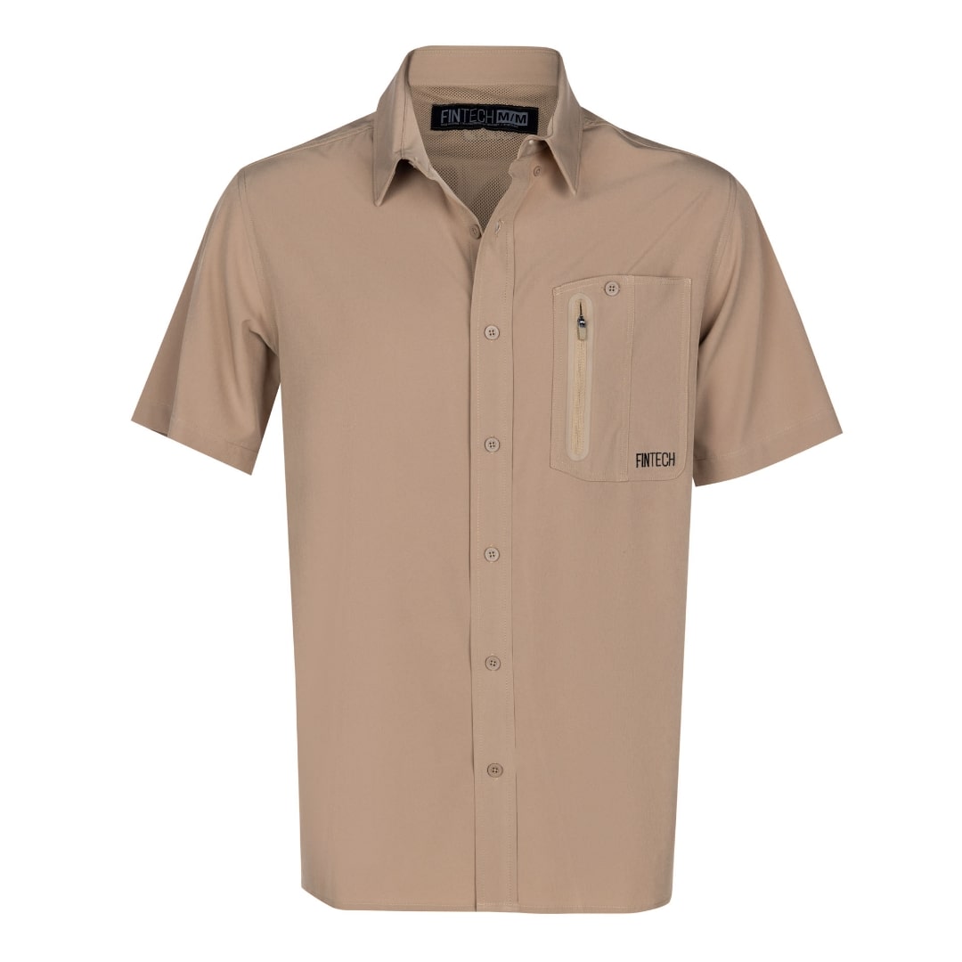 Fintech Men's SS Deep Sea Woven