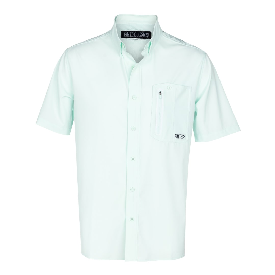Fintech Men's SS Deep Sea Woven