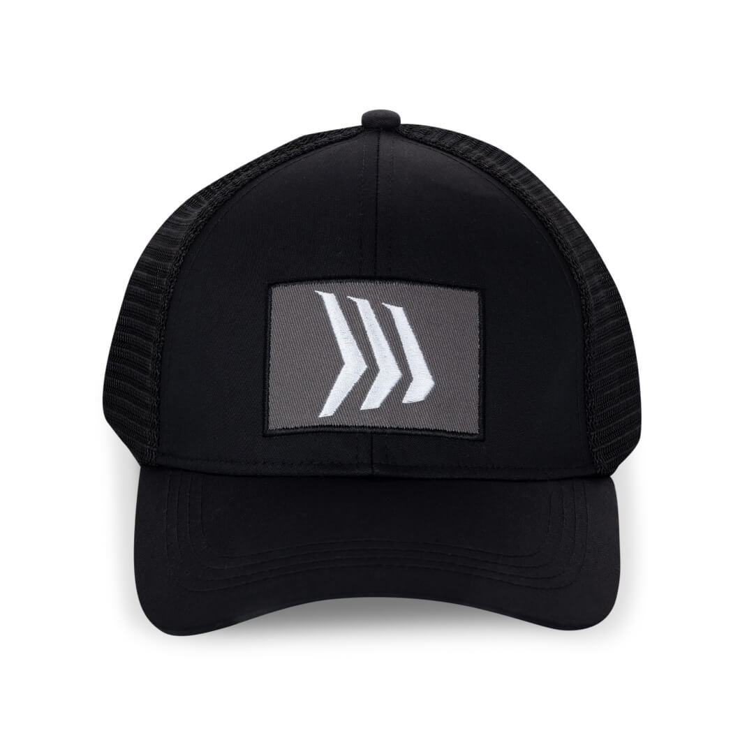 Gillz Men's Curved Brim Mesh Snapback Hat "3 Gillz Patch"