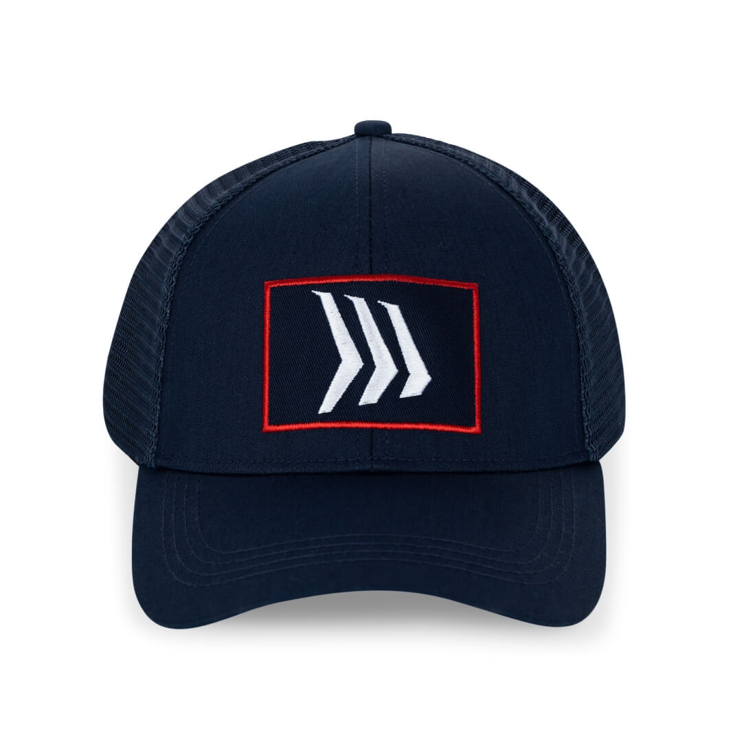 Gillz Men's Curved Brim Mesh Snapback Hat "3 Gillz Patch"