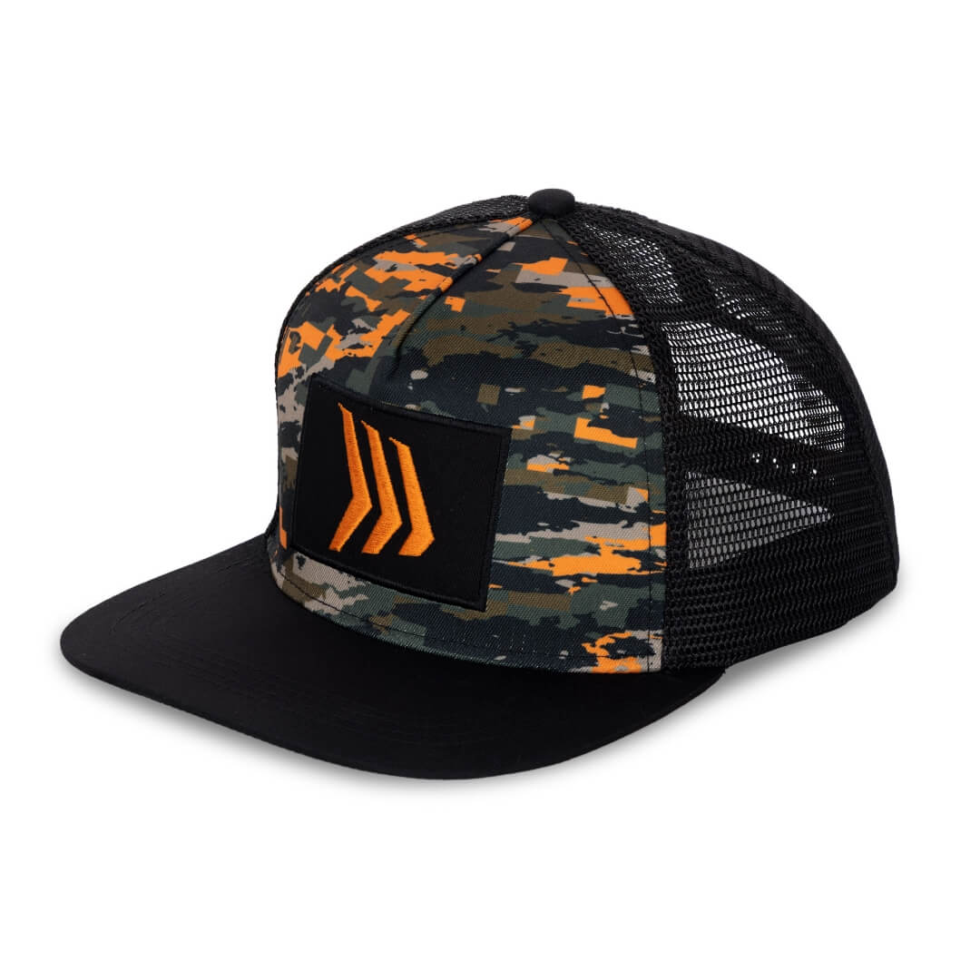 Gillz Men&#39;s Trucker Mesh Snapback Hat &quot;Tek&quot;