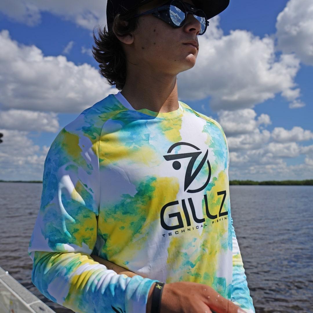 Men&#39;s Contender Long Sleeve UV &quot;Mahi DPM&quot; - Gillz