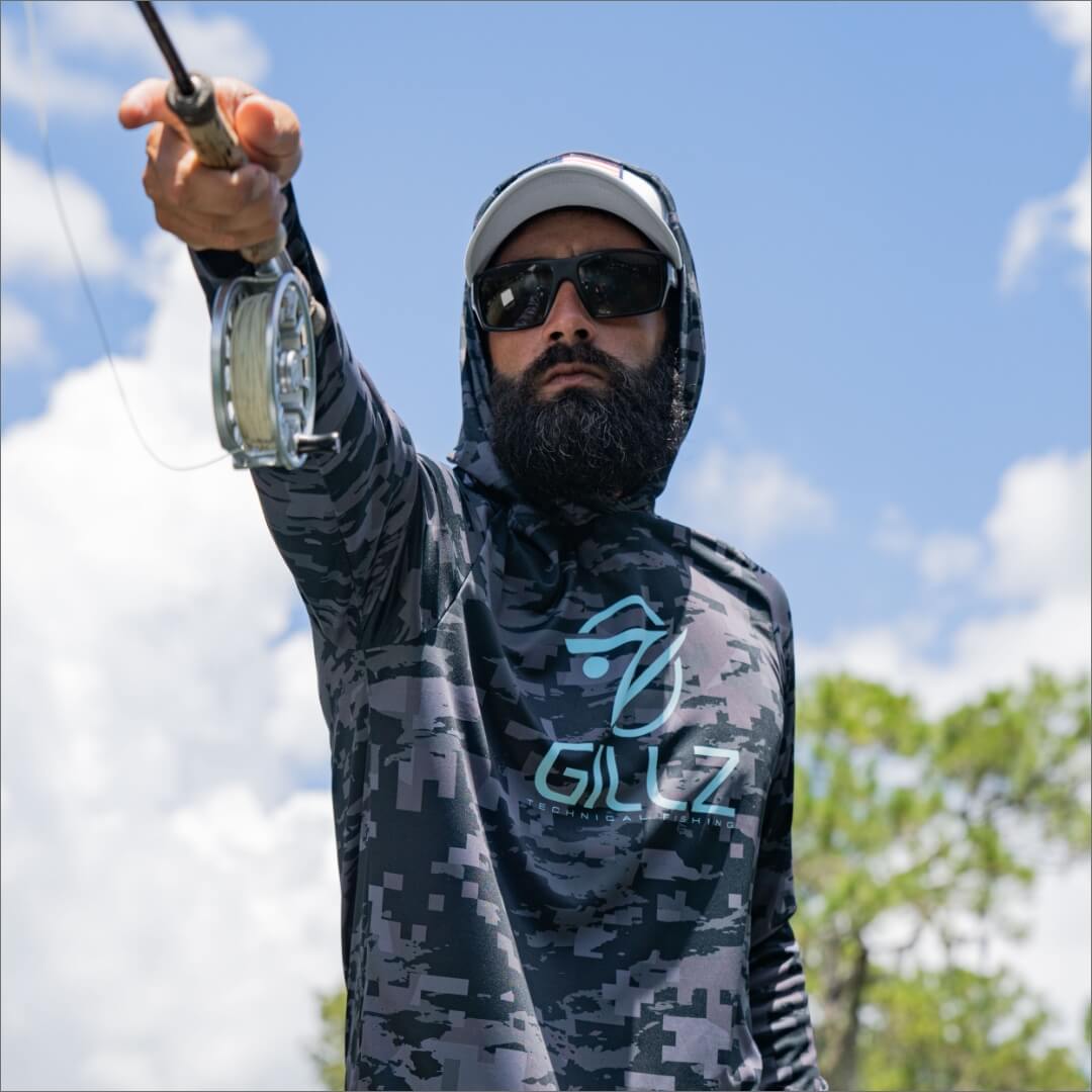 Gillz Men's Contender Series UV Hoodie "Tonal Tek"