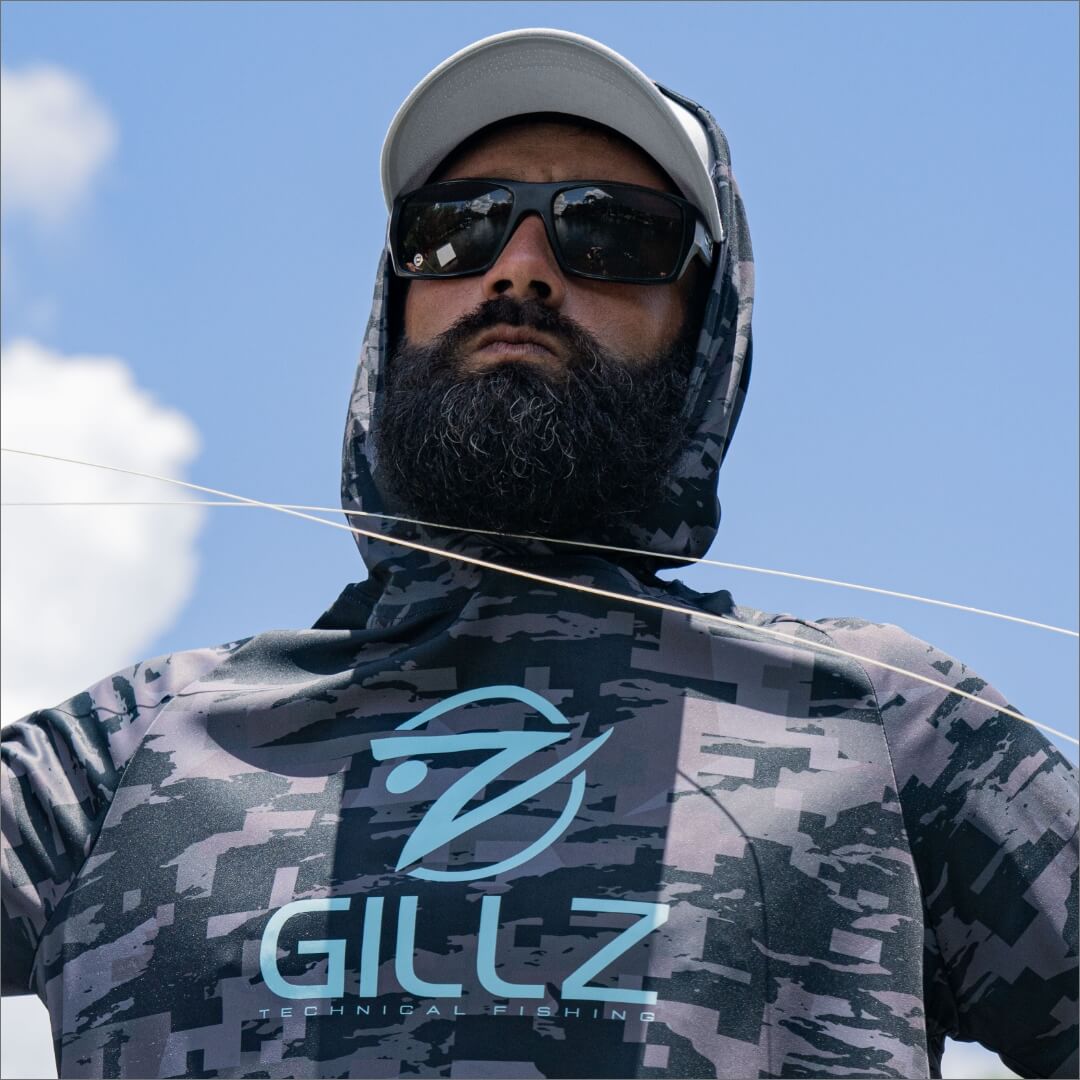 Gillz Men's Contender Series UV Hoodie "Tonal Tek"
