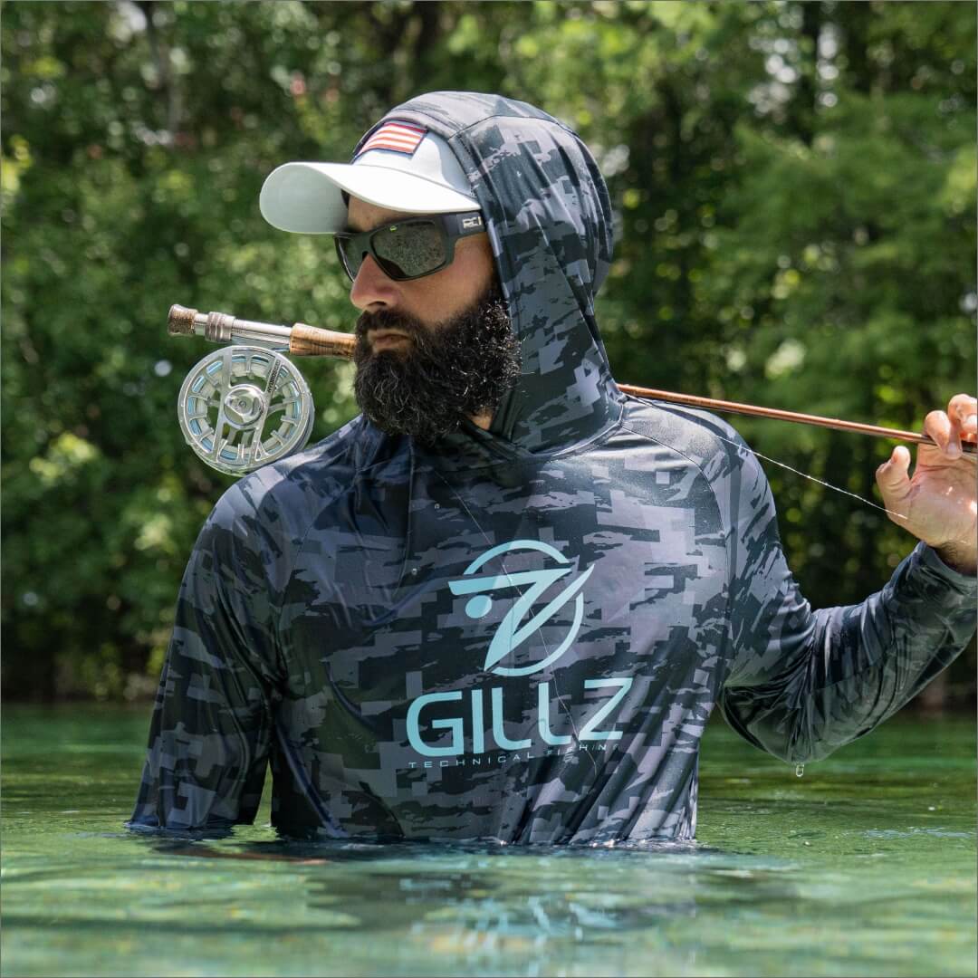 Gillz Men's Contender Series UV Hoodie "Tonal Tek"