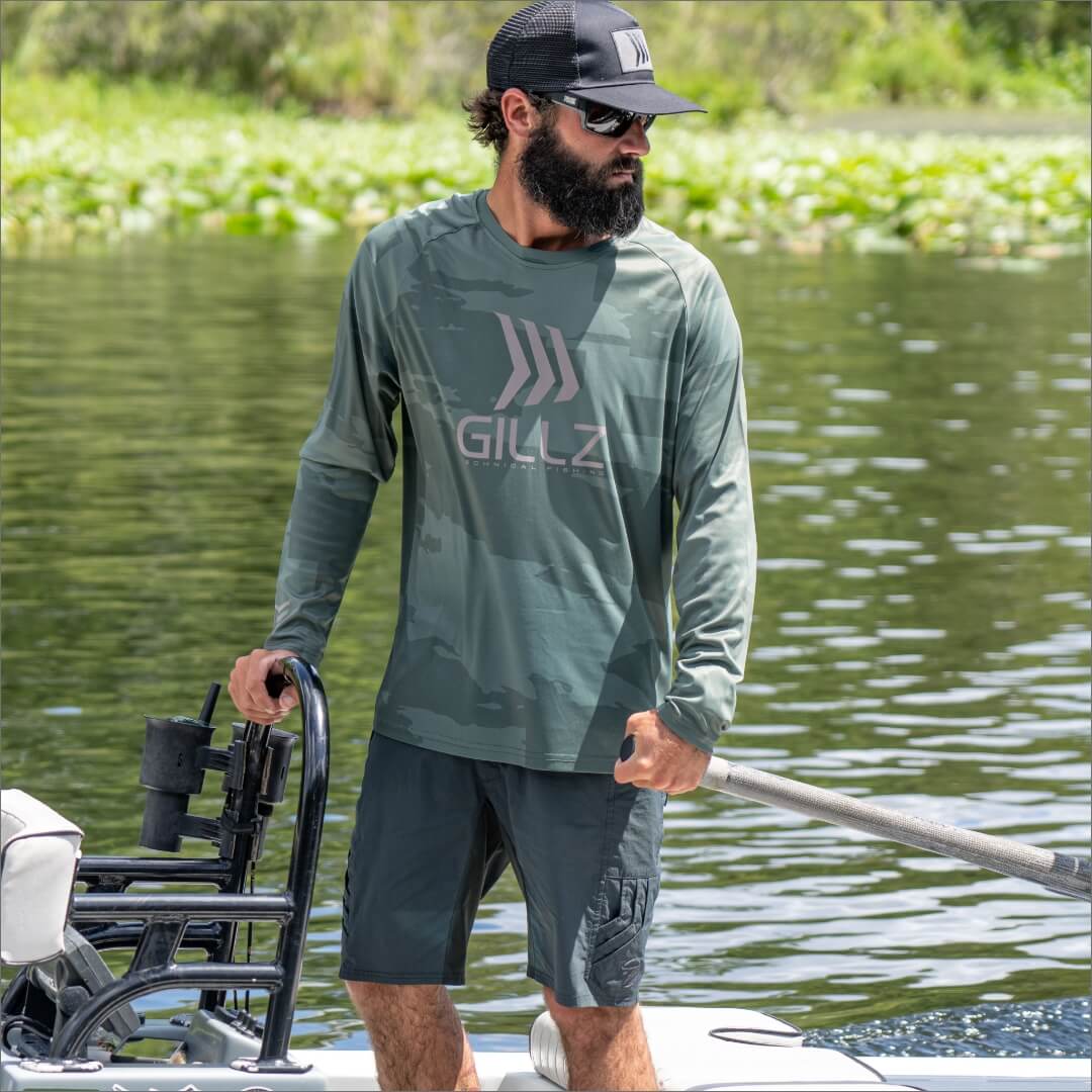 Gillz Men's Contender Series LS UV "Swell"