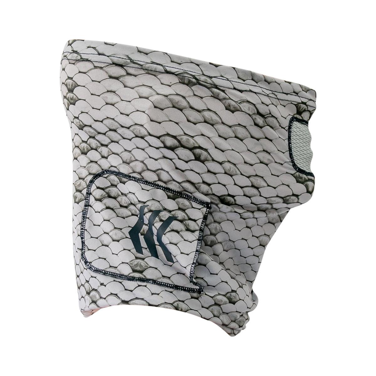 Gillz Mask - Scales AOP High Rise Grey - Gillz