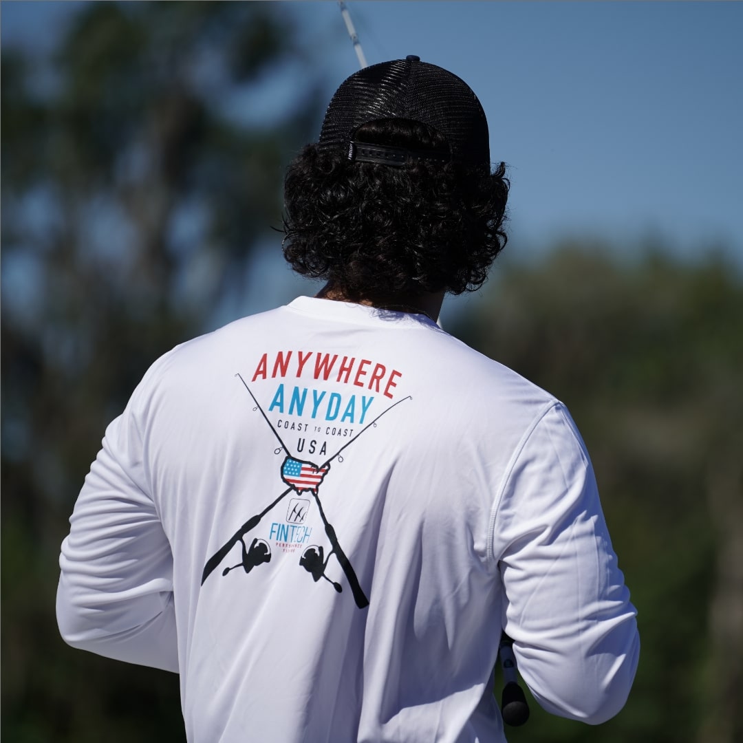 Fintech Men&#39;s LS UV &quot;Anywhere Anyday&quot;