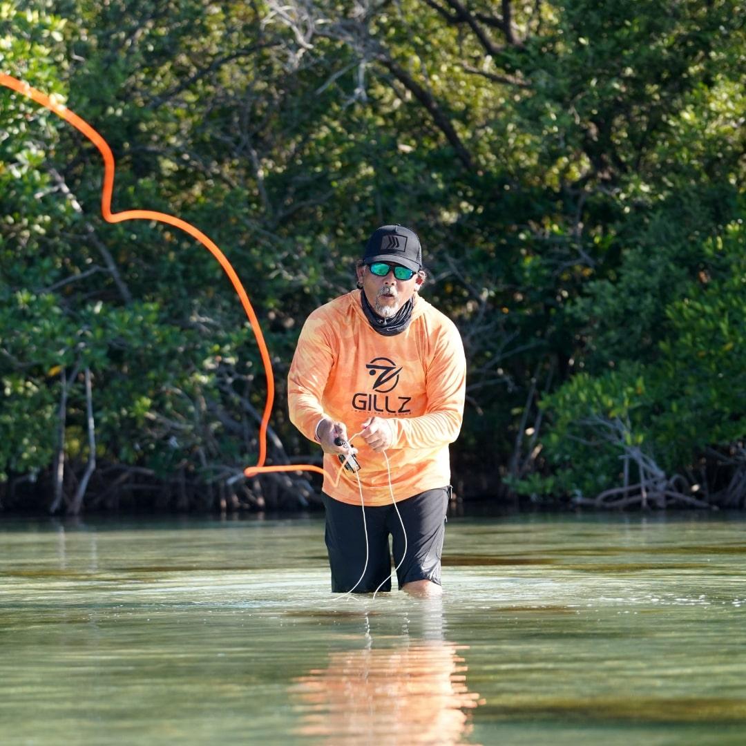Men's Contender UV Hoodie "Burnt" - Gillz