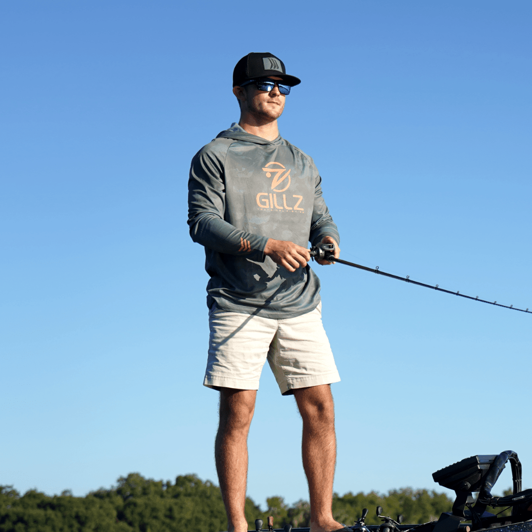 Men's Contender UV Hoodie "Burnt" - Gillz