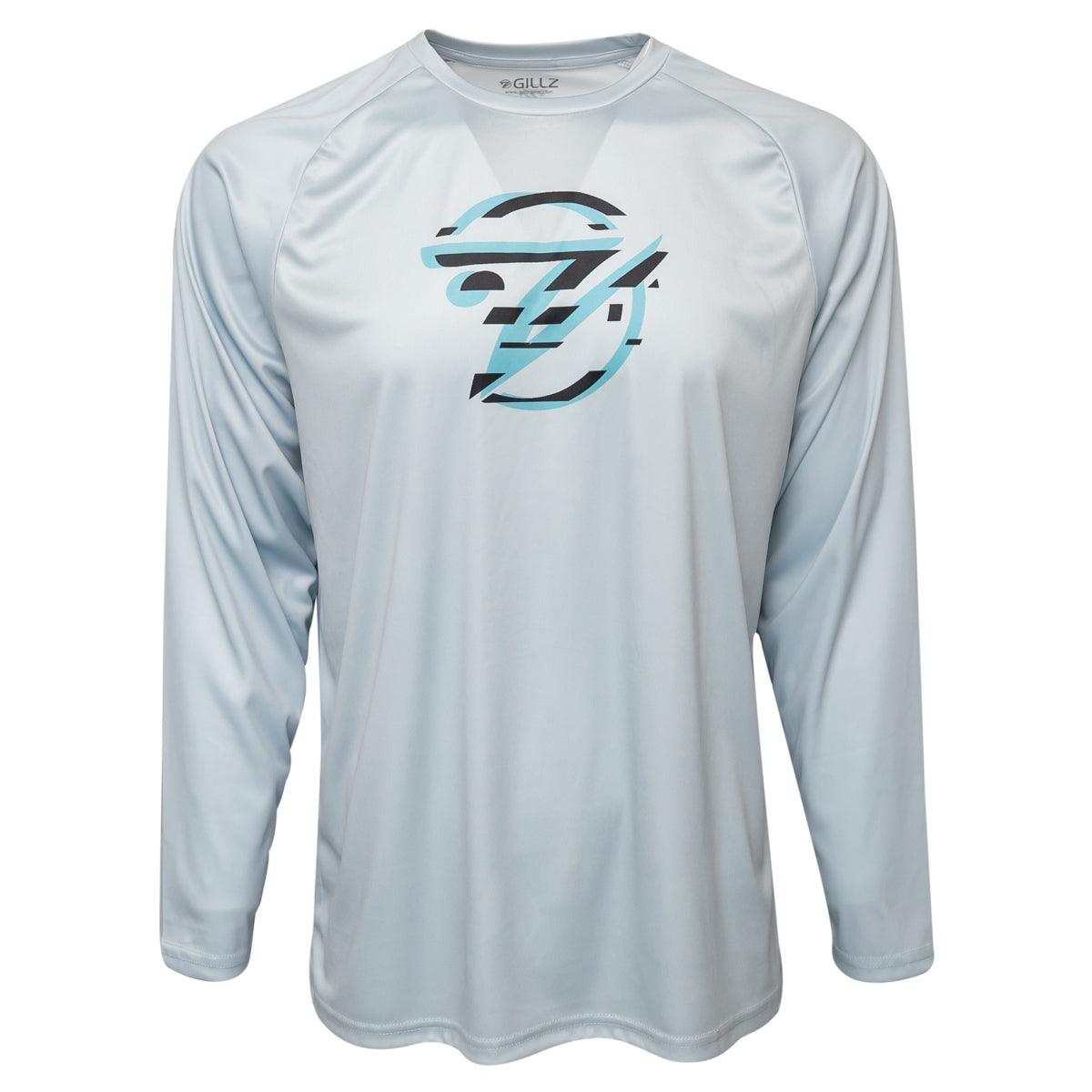 Men's Contender Raglan Long Sleeve "Glitch Logo" - Gillz